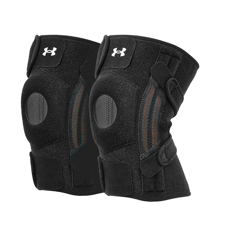 

Наколенники для бега, альпинизма, походов, велоспорта, волейбола, бадминтона унисекс Under Armour, Black[2 Pack]