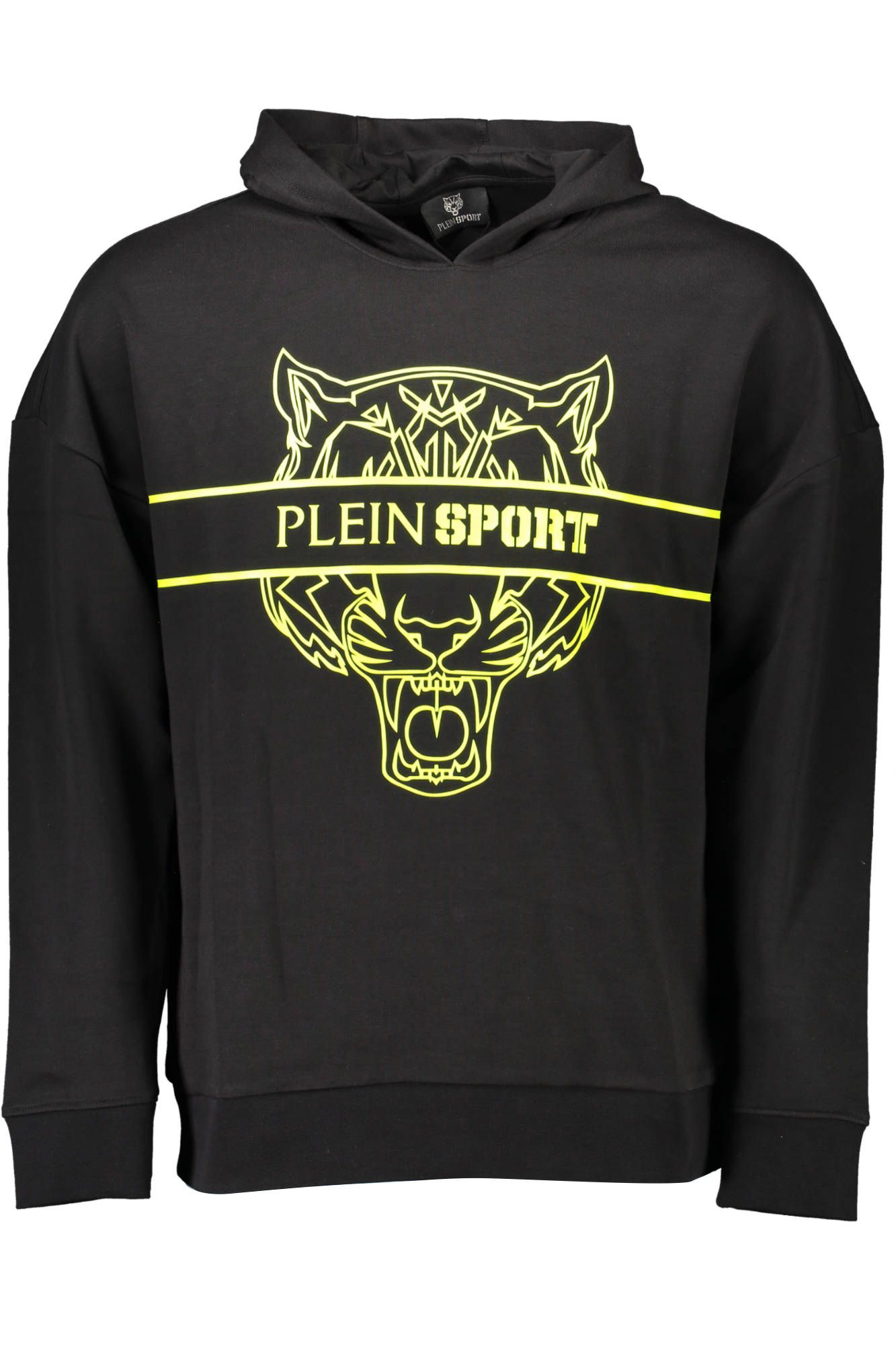 

Черный хлопковый мужской свитер Plein Sport