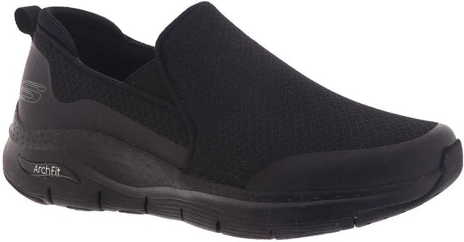 Мужские кроссовки Skechers Arch Fit Banlin, черный — фото 2