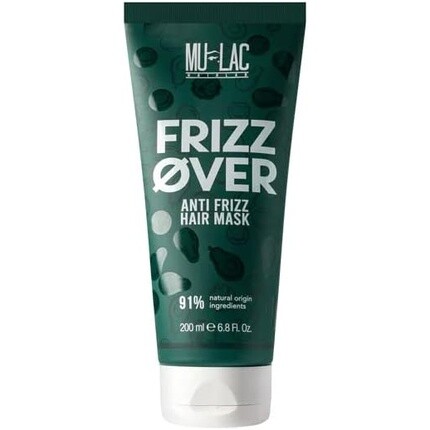 

Cosmetics Маска для волос Frizz Over Anti Frizz, веганская, 200 мл, Mulac