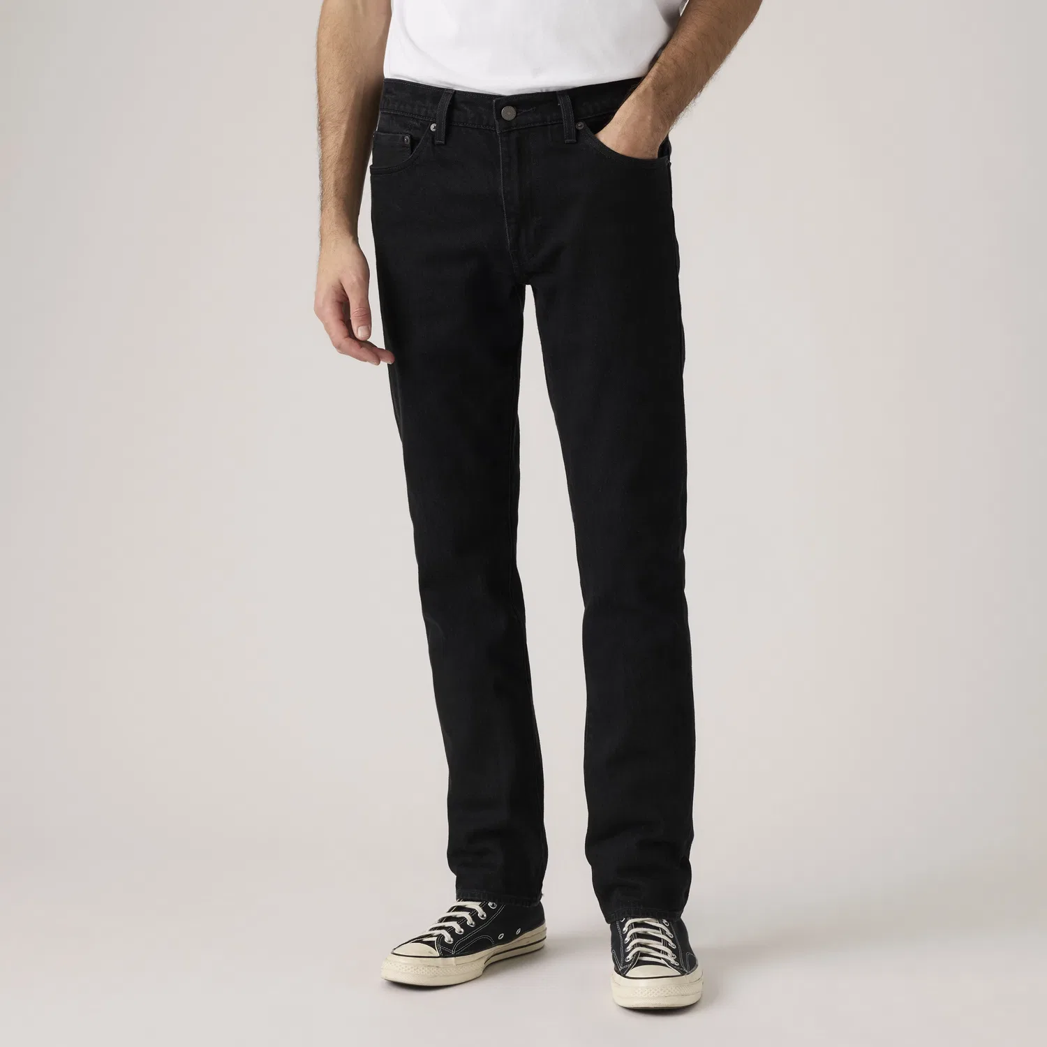 Мужские джинсы 511 Slim Selvedge Levi's, Black — фото 2