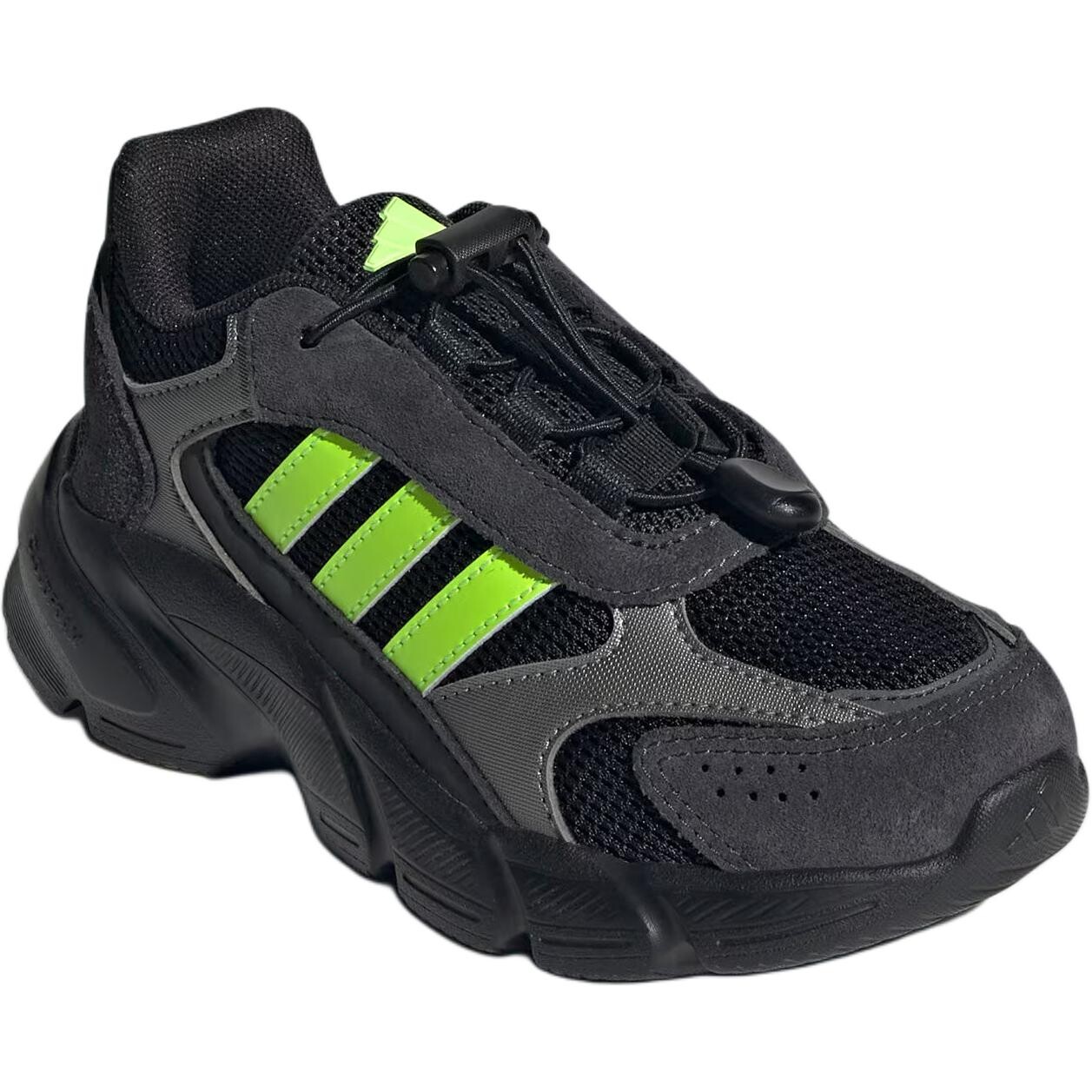 CRAZYCHAOS 2000 Kids" Повседневная обувь для детей Adidas, черный/зеленый — фото 3