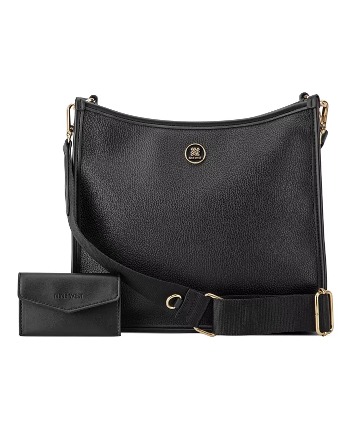 

Сумка кросс-боди Nalini Large Swing Nine West, черный