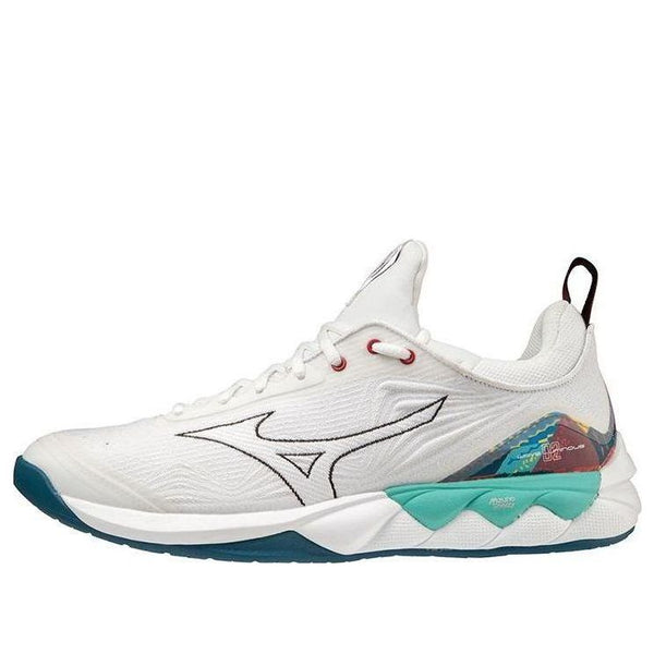 

Кроссовки wave luminous 2 'white teal' Mizuno, белый