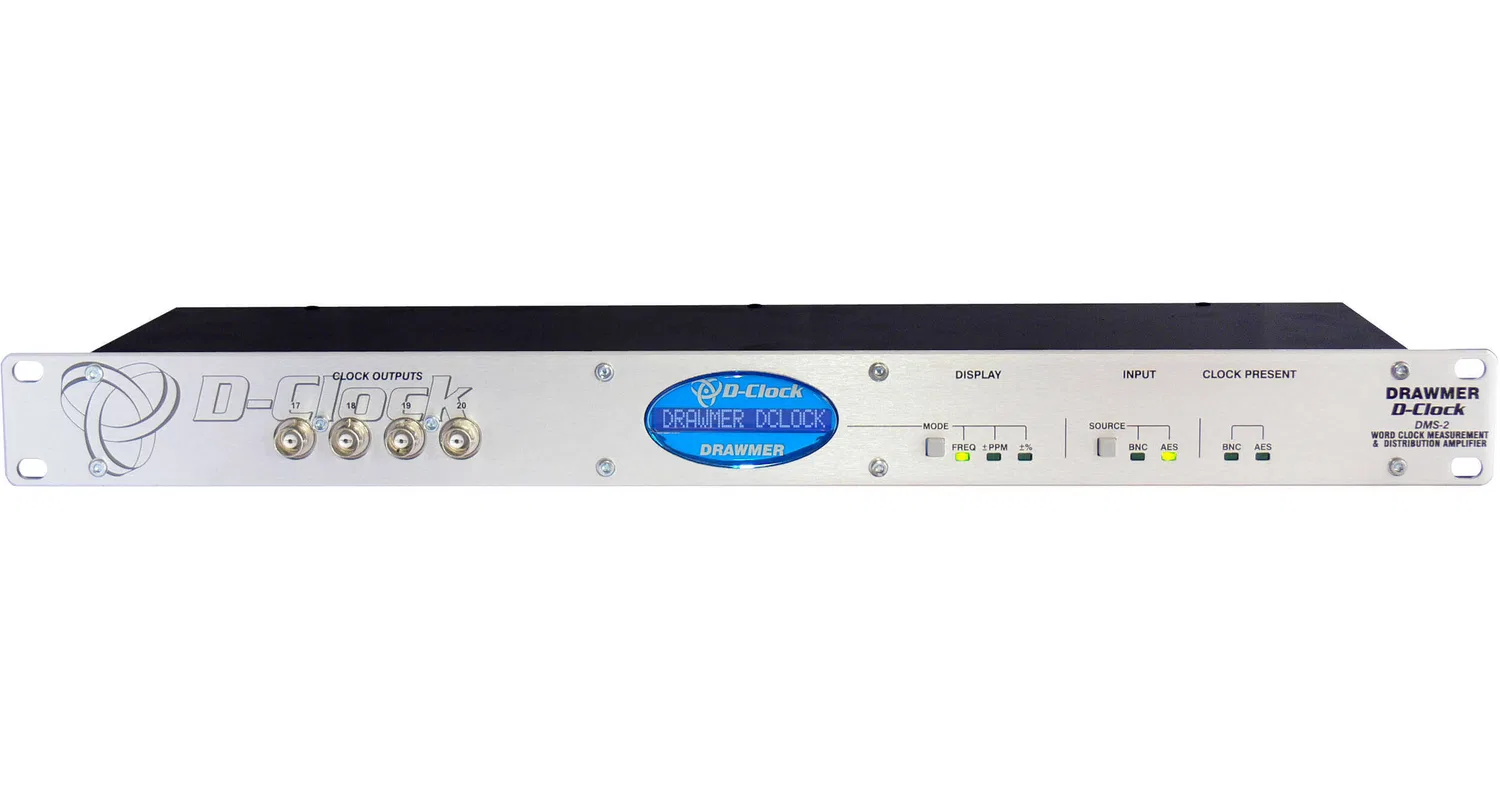 Дистрибьютор цифровых часов Drawmer DMS-2 D-Clock фото
