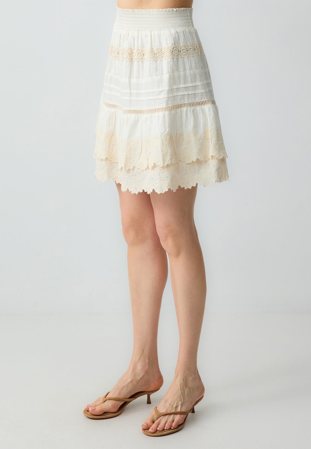 

Мини-юбка A-line skirt Jimmy Key, кремовый