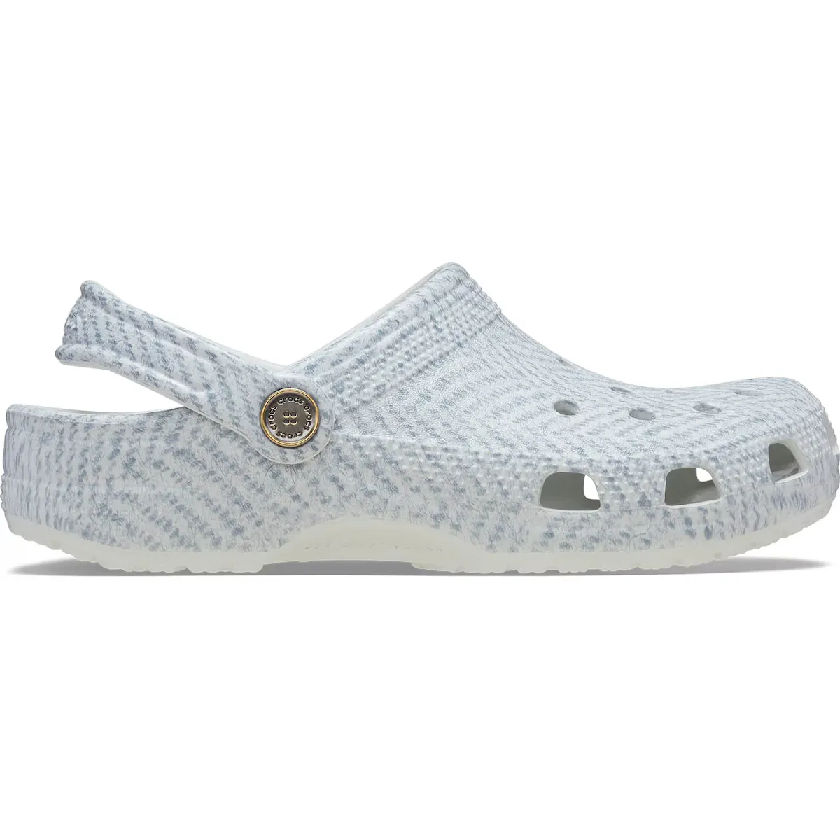 

Унисекс Классические твидовые сабо U Crocs Clogs, серый