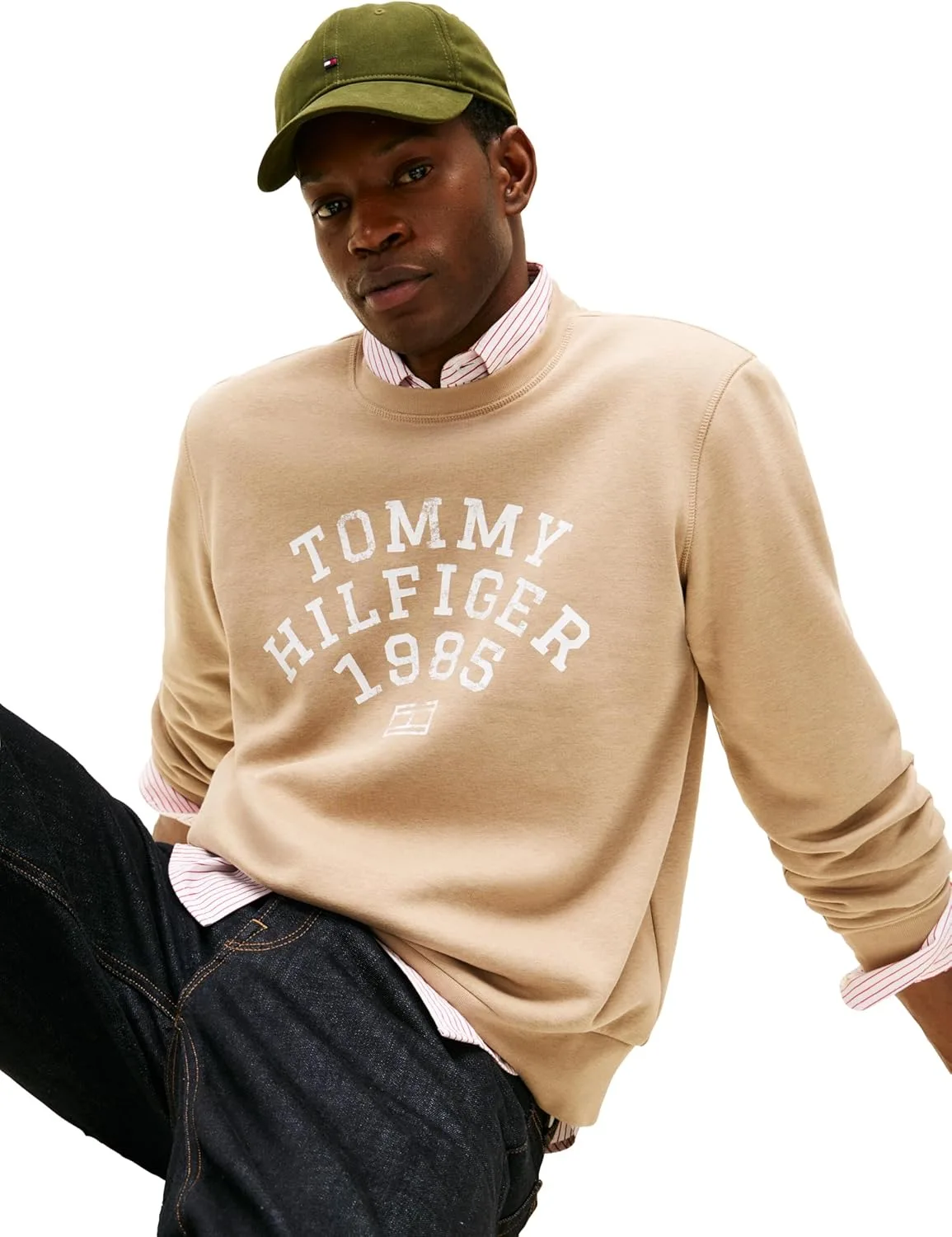 Толстовка Tommy Hilfiger с принтом Arch Logo — фото 2