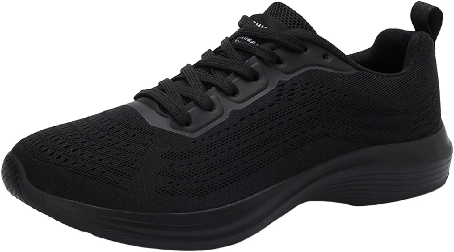 

Мужские плетеные туфли с сеткой, легкие и дышащие, модные кроссовки, удобные, противоскользящие рабочие туфли, безопасная обувь для повседневной носки Generic, черный