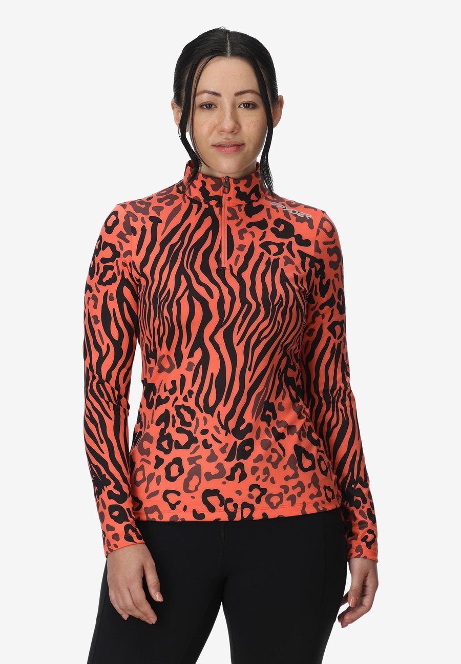 

Толстовка Spyder VIVID 1/2, Animal Print Coral Haze/Pink