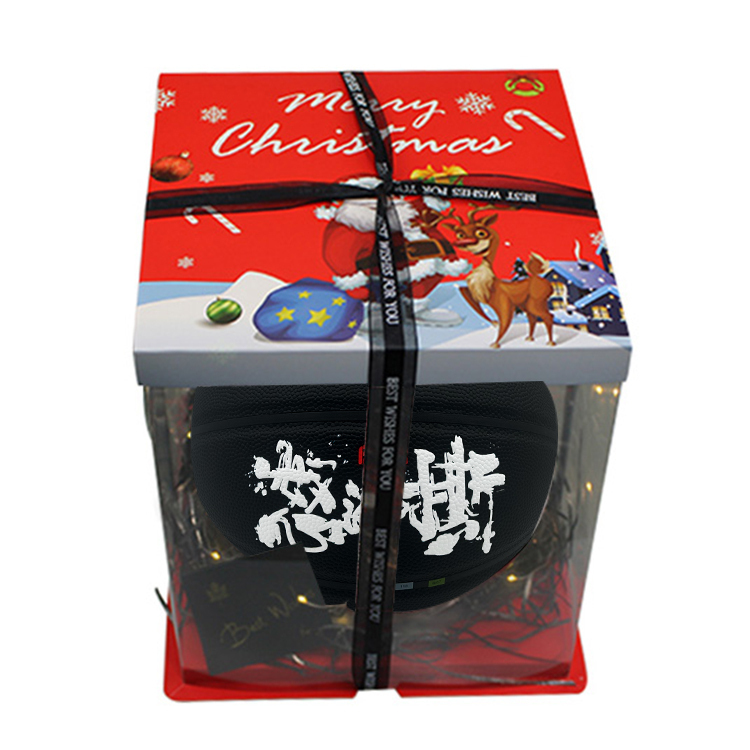 

LINING Баскетбольный мяч PU черно-белый размер 7 тренировочный унисекс