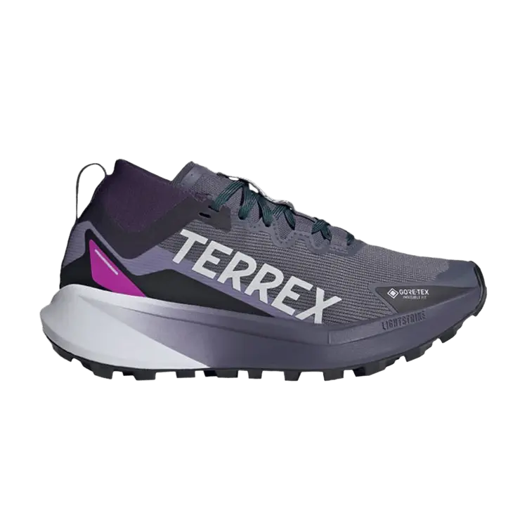Кроссовки adidas Wmns Terrex Agravic Mid GORE-TEX 'Preloved Violet', фиолетовый