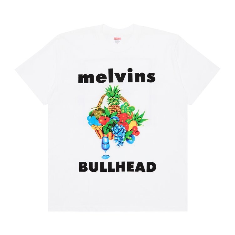 

Футболка Supreme x Melvins Bullhead Tee, белый