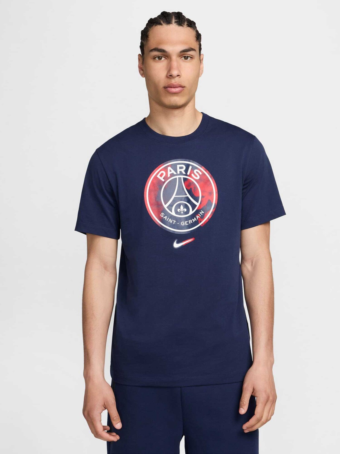 

Футболка Nike PSG M NK CREST TEE, синий