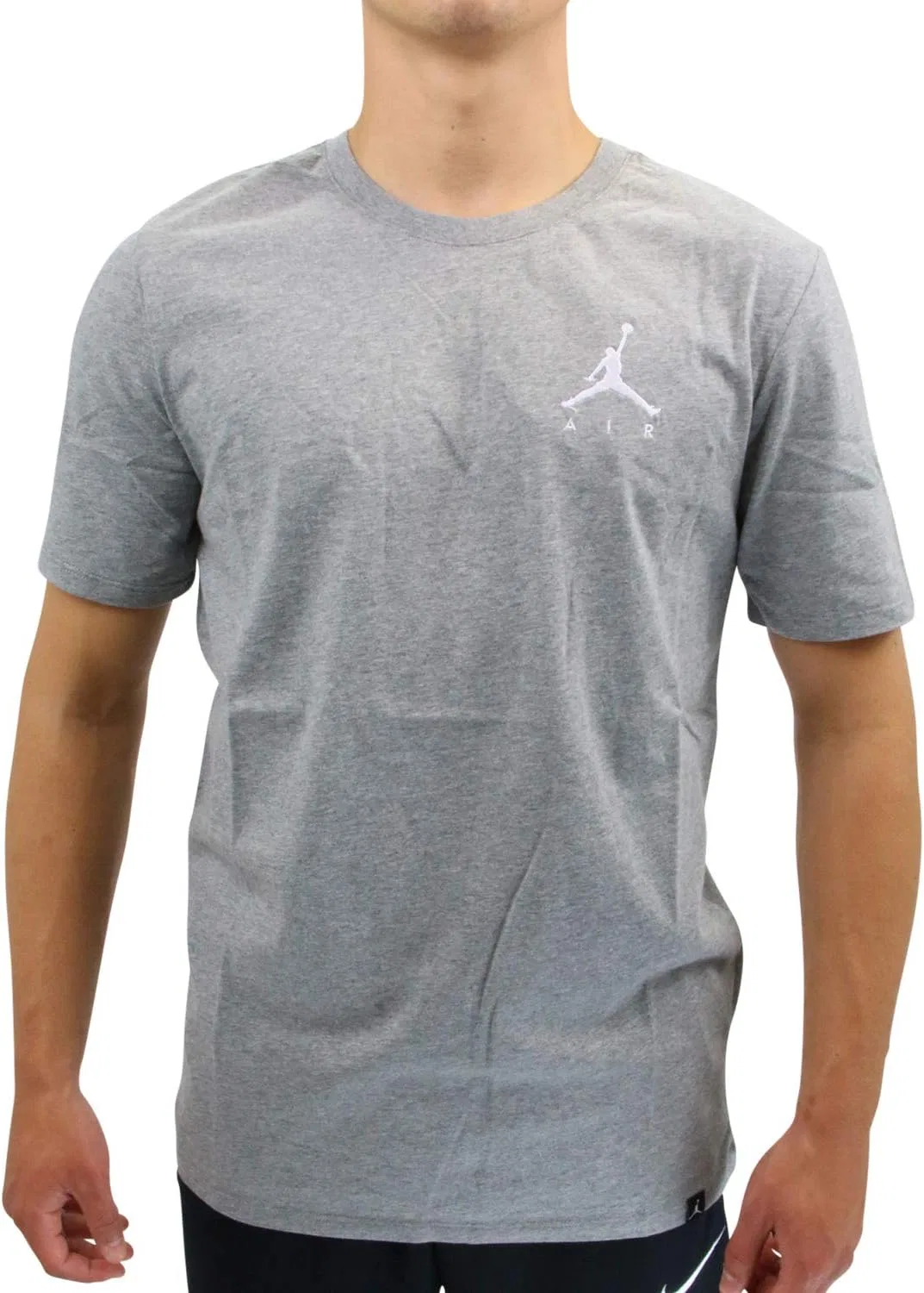 Футболка Nike M Jsw Jmpmn Air Embrd Unisex Adult, серый/белый