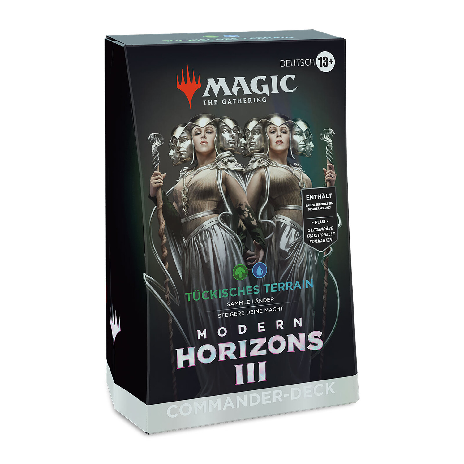 

Modern Horizons 3 — Колода Treacherous Terrain Commander — Magic The Gathering