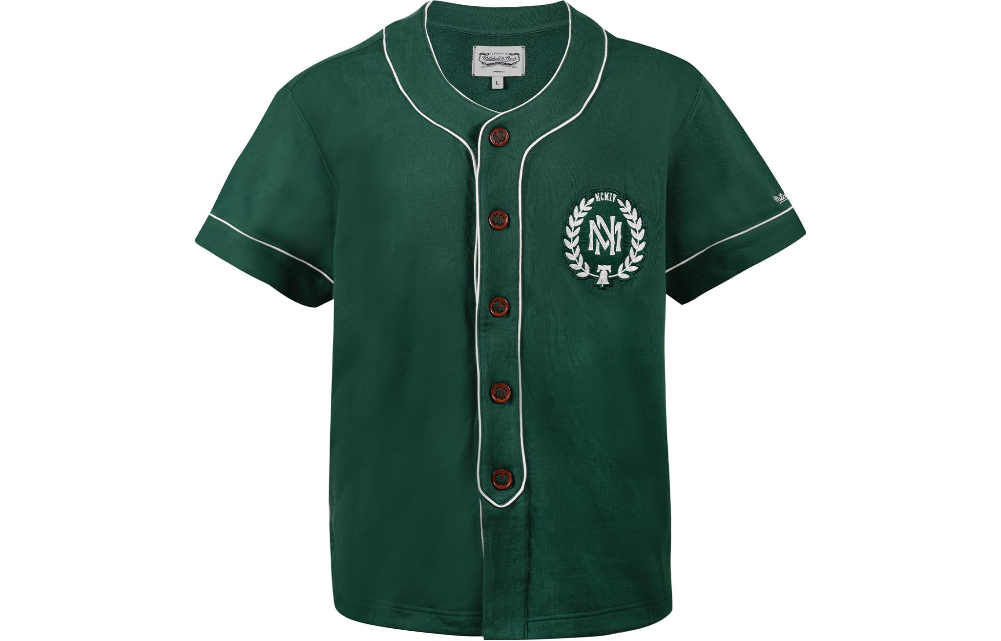 

Mitchell Ness Футболка унисекс зеленые