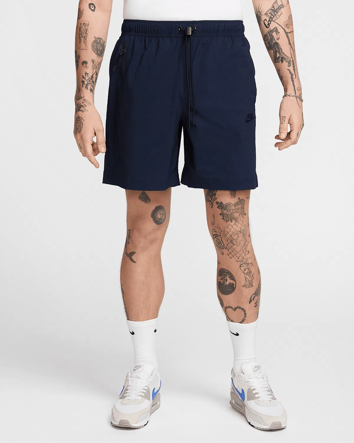 Мужские шорты Nike Tech Woven, Obsidian/Black