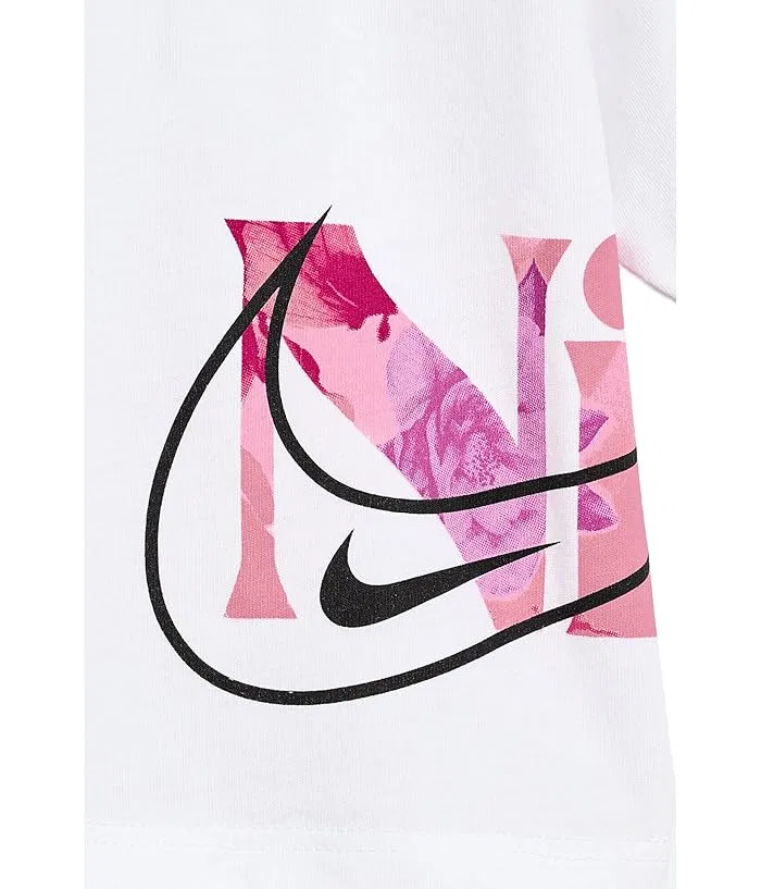 Футболка боксового кроя Move with Nature Nike Kids, White — фото 3