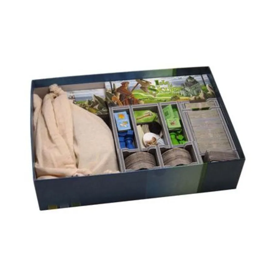 

Вставка для коробки с островом Скай, Inserts and Organizers G-M (Folded Space)