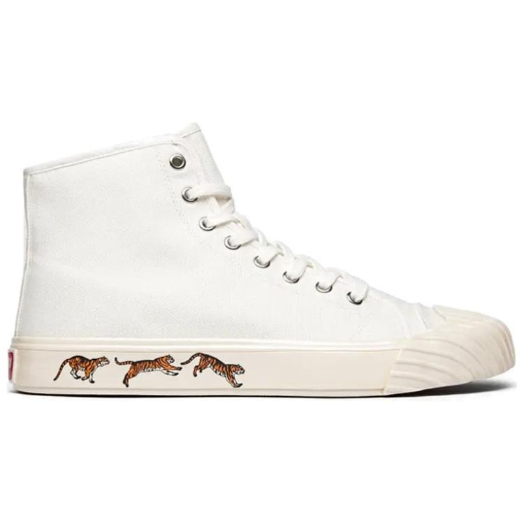 Кроссовки High Top с тигровой подошвой Off White KENZO — фото 2