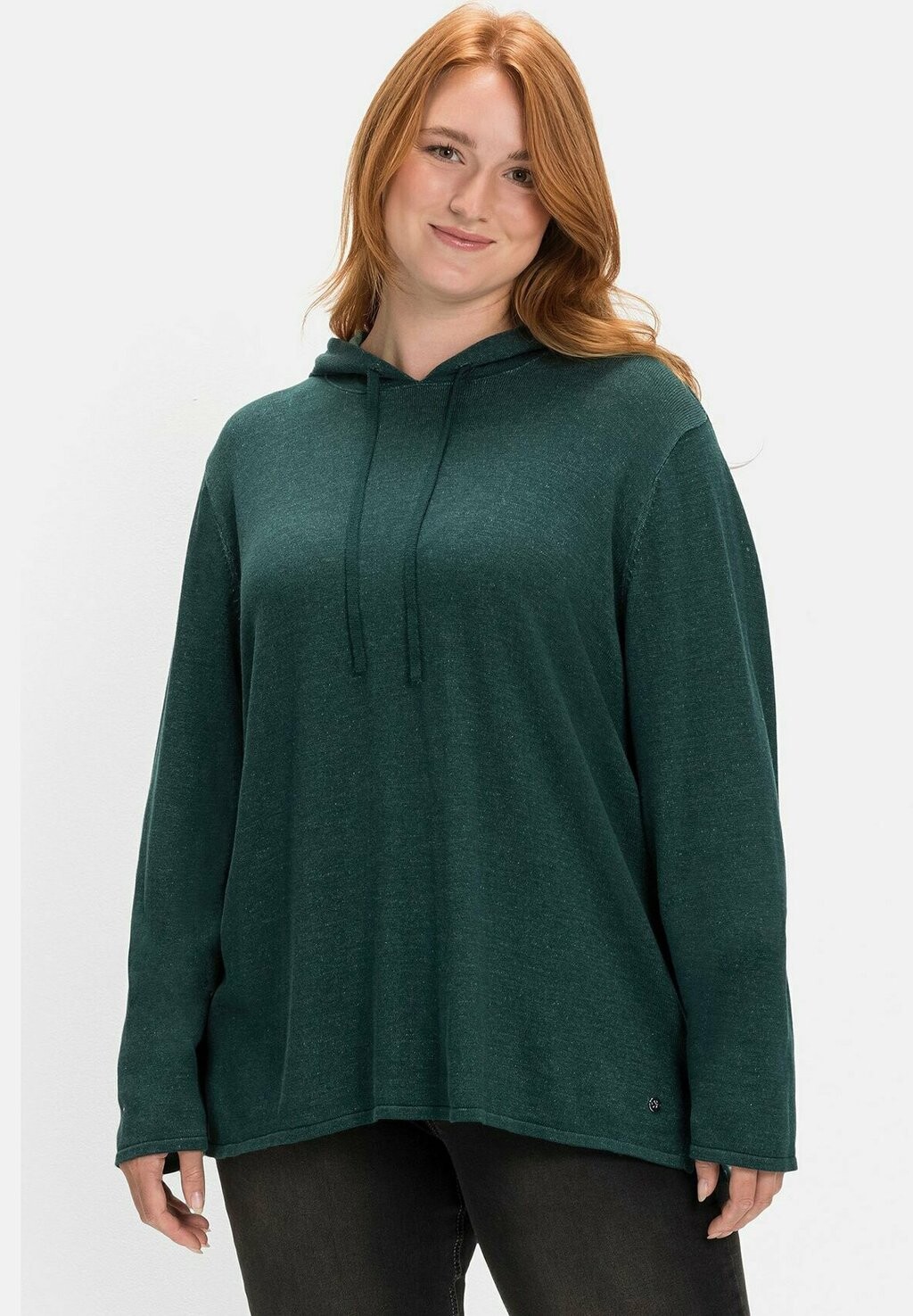 

Джемпер Sheego, Зеленый, Джемпер Sheego