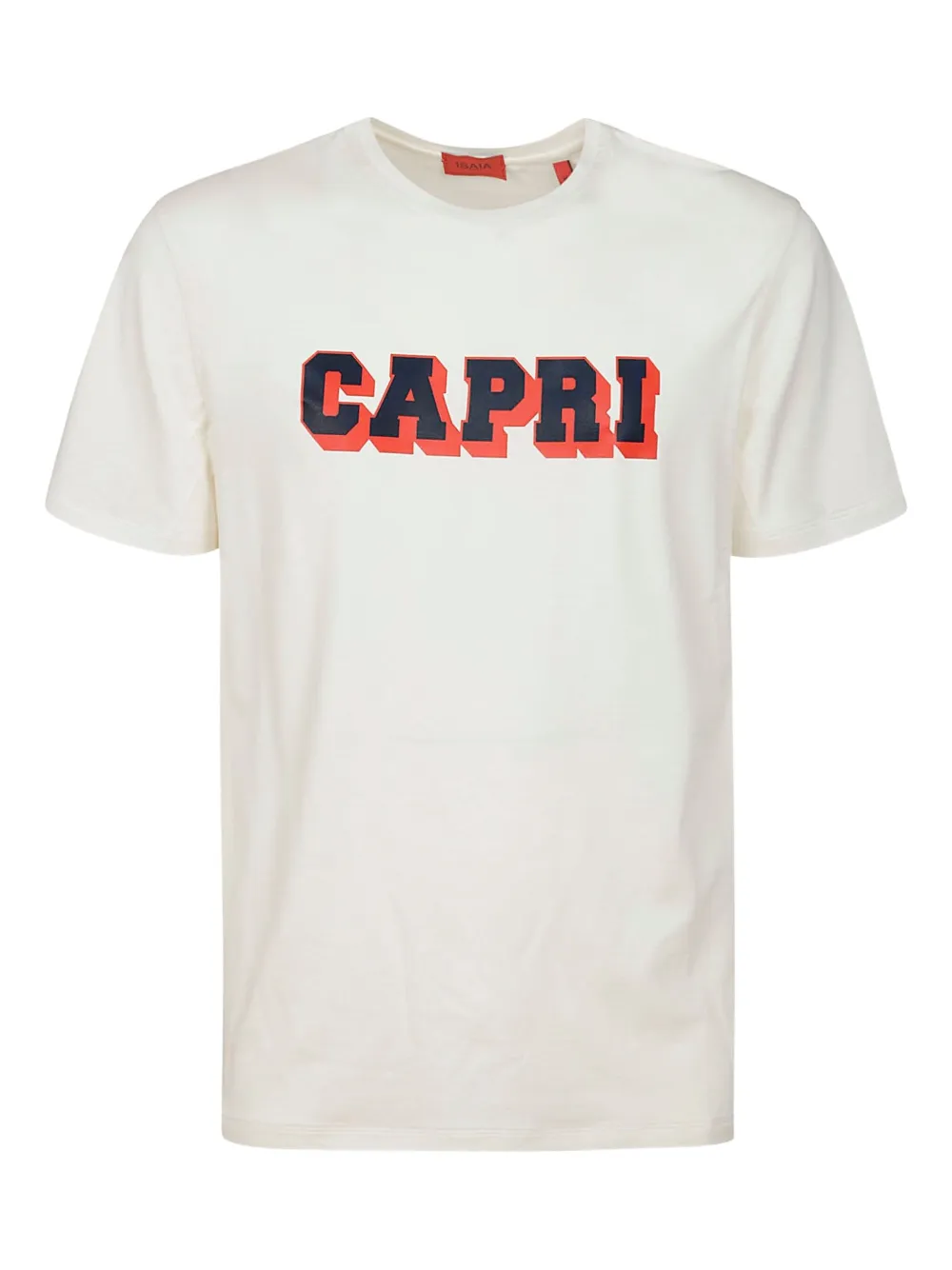 

Футболка с логотипом Isaia, белый