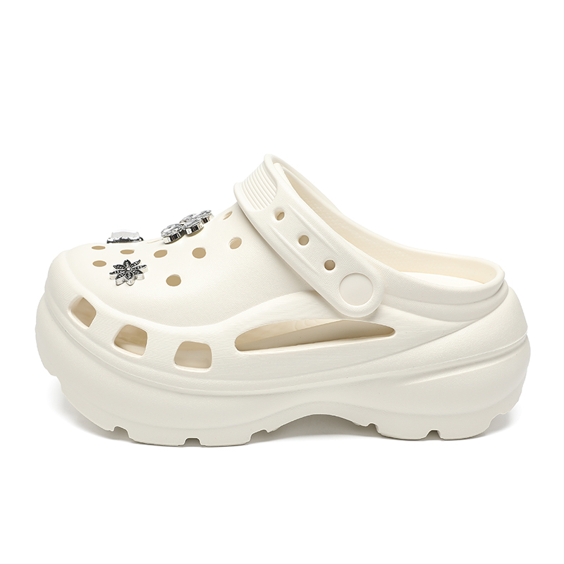 Сабо женские ZHR, White (Comes With Buckle)