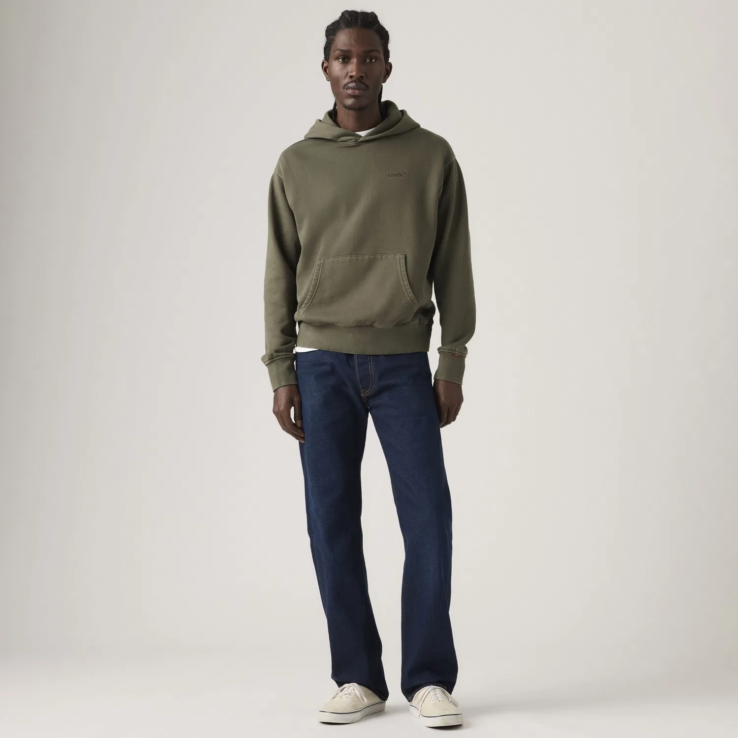 Оригинальные мужские джинсы 501 Levi's, Dark Wash