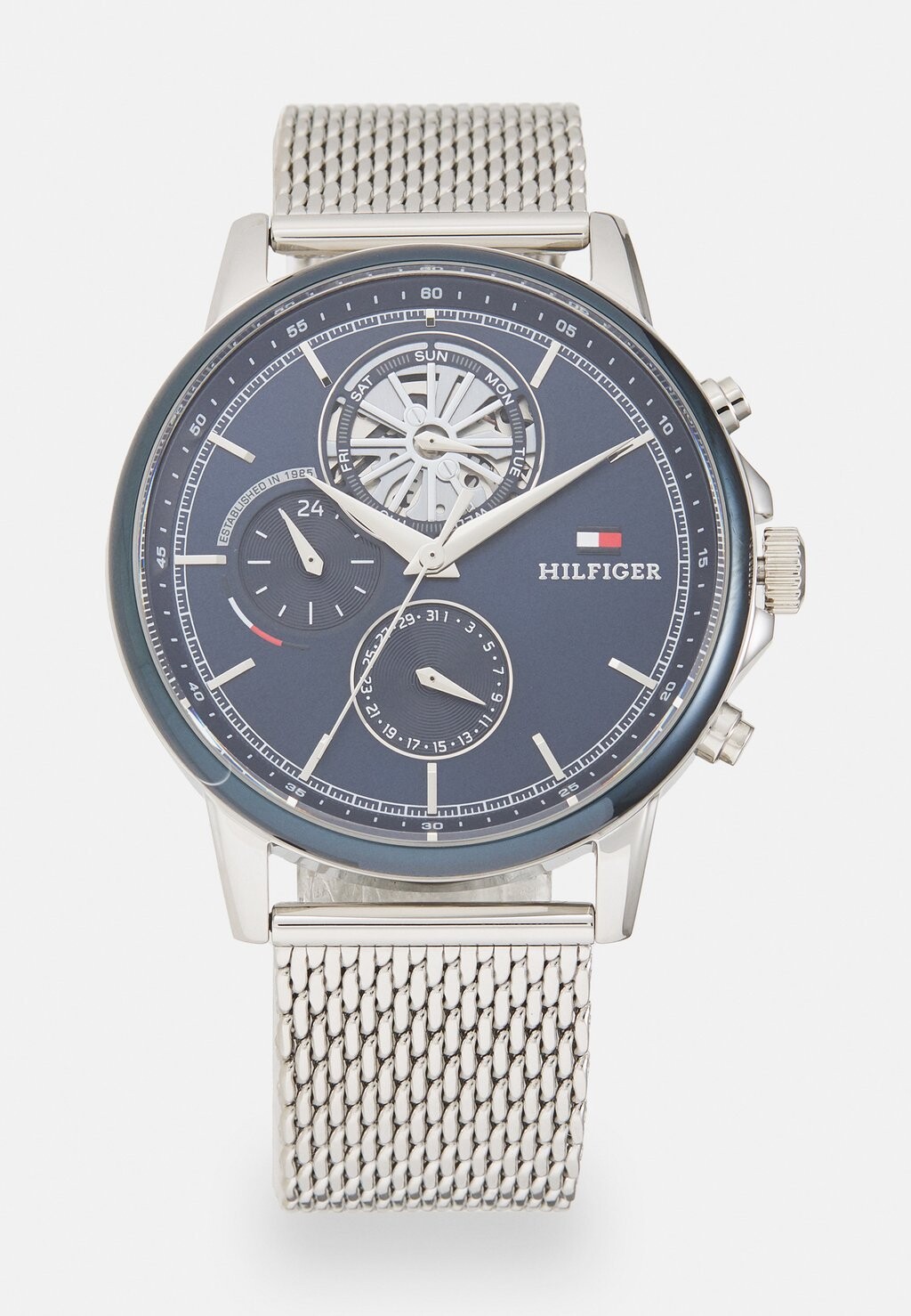 

Часы STEWART Tommy Hilfiger, цвет silver-coloured/blue