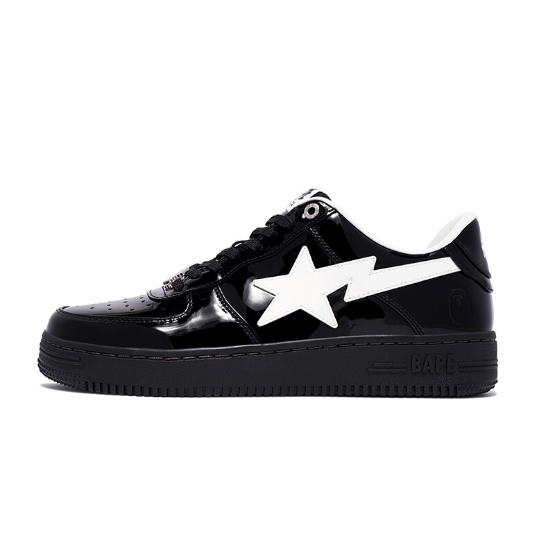 Кроссовки BAPE A BATHING APE Bape Sta #2 White Patent, зеленый