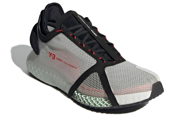 Кроссовки adidas Y-3 Runner 4D IOW 'Bliss', серый — фото 3