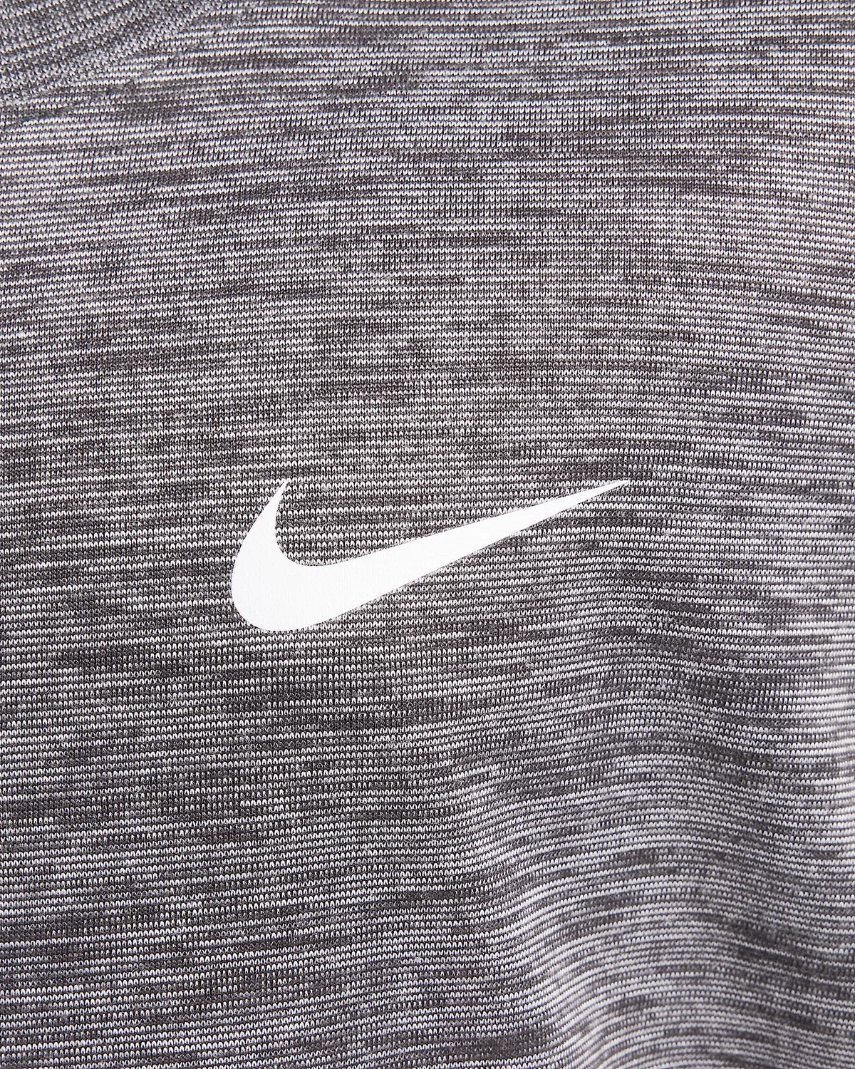 Детская футболка Nike Legend Dri-FIT для тренировок, Black/Pure/Heather — фото 4