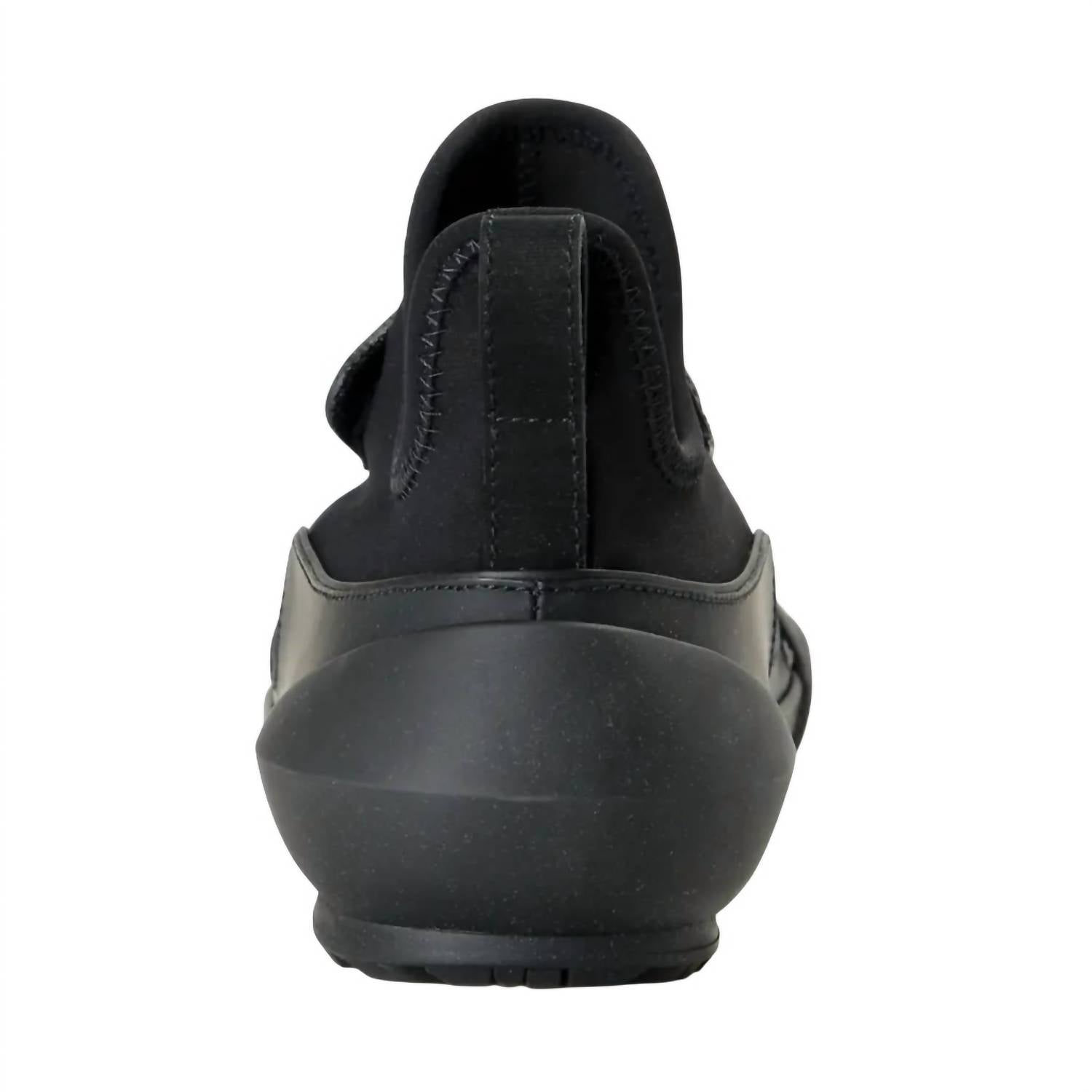 Мужские кожаные низкие кроссовки Slip-On черного цвета Salvatore Ferragamo, черный — фото 4