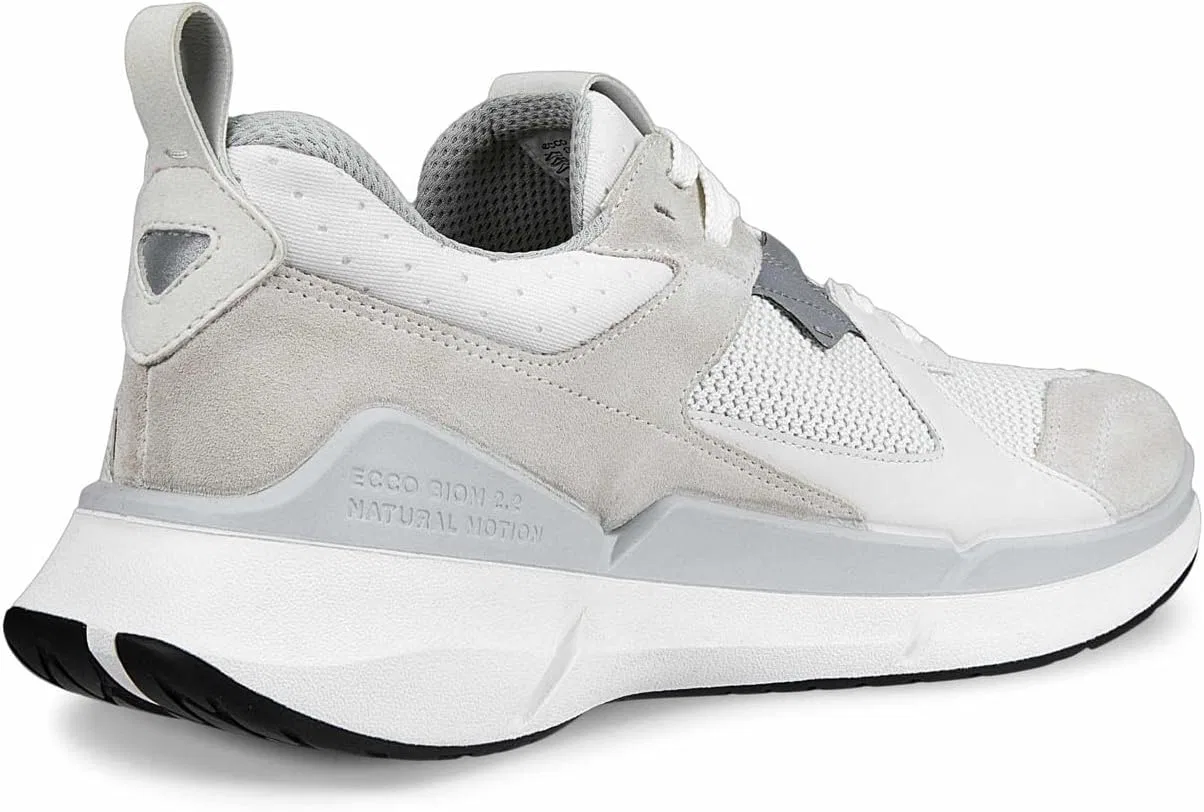 Мужские спортивные кроссовые кроссовки ECCO Biom 2.2, Shadow White — фото 4