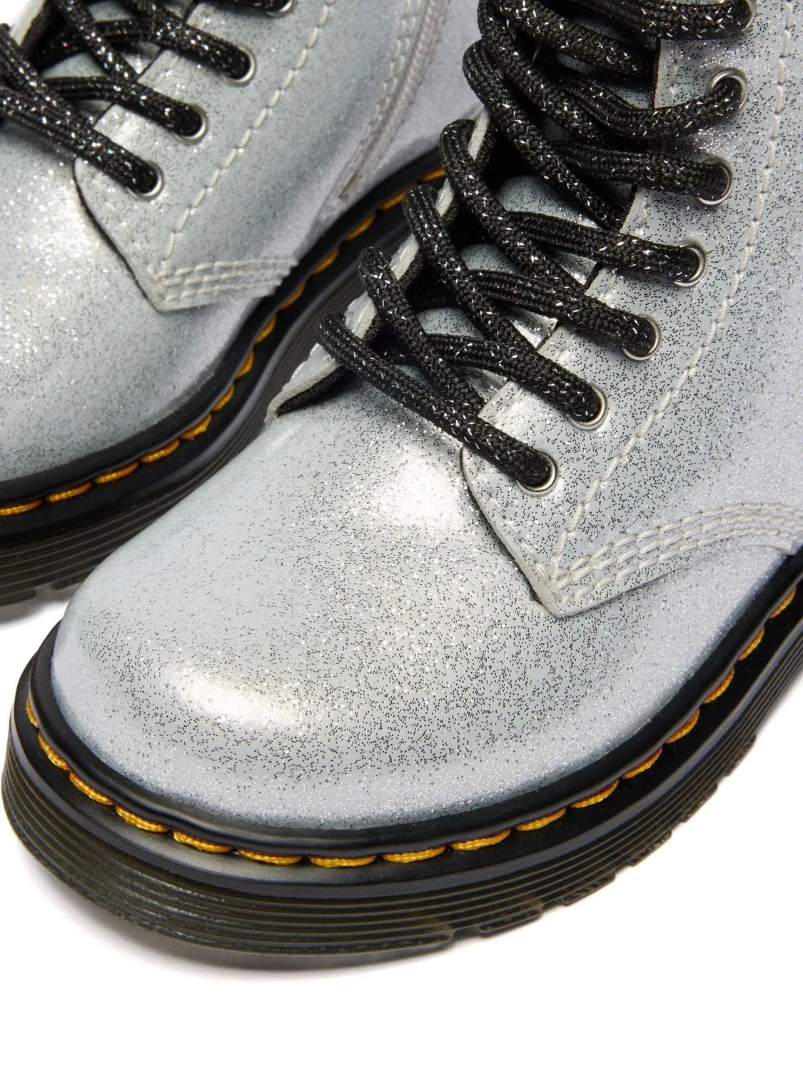 Ботинки Dr. Martens 1460 Nebula Glitter, серебристый — фото 3