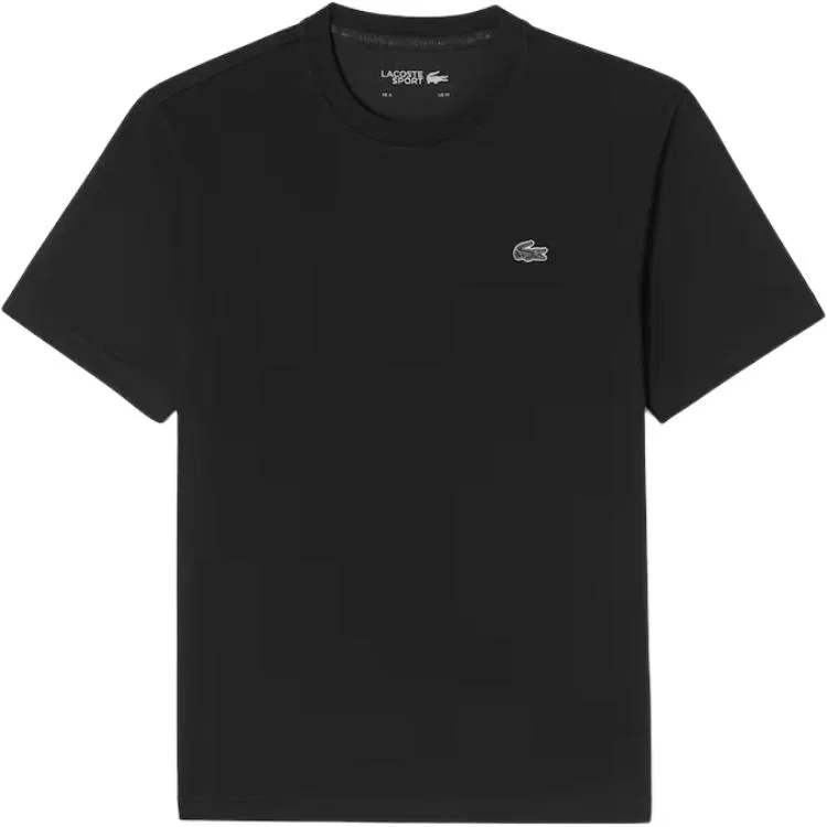 Футболка Lacoste с круглым вырезом, мужская, черный