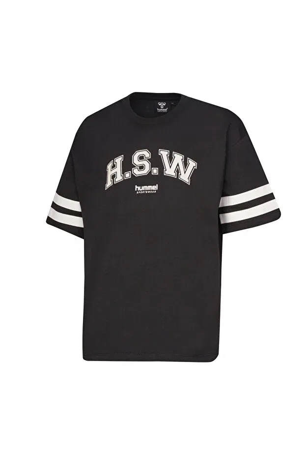 Детская футболка с принтом Hummel, Black