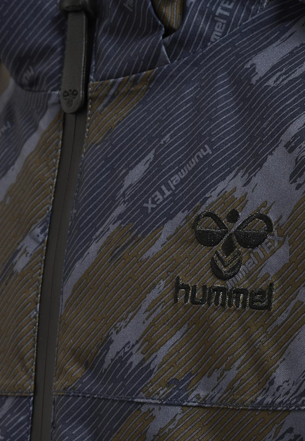 Детская куртка с длинным рукавом hmlLOGAN Hummel, Dark Olive Green — фото 4