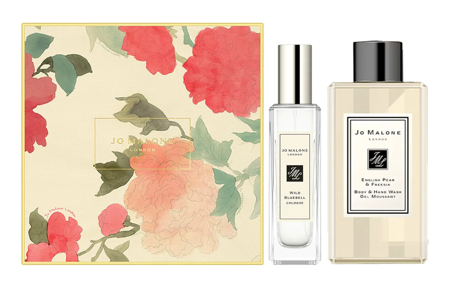 Женский набор ароматов Bluebell Perfume 30ml и English Pear & Freesia Shower Gel 100ml, Jo Malone London, Bluebell
