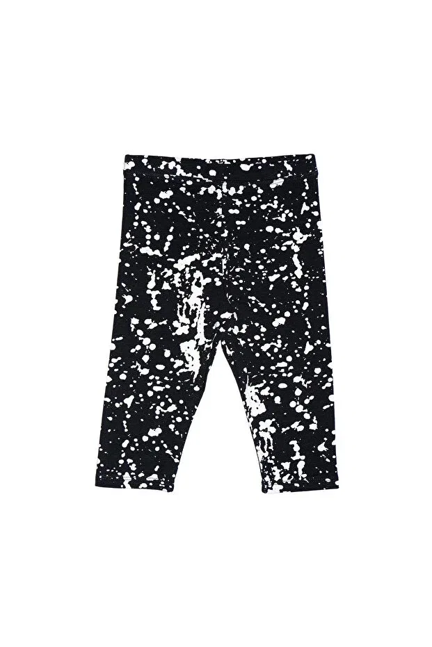Детское капри для девочек с принтом ebru drop Lovetti, Patterned