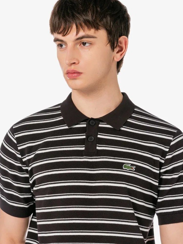 Свитер с мульти-полоской из букле LACOSTE, Antique Gold — фото 2
