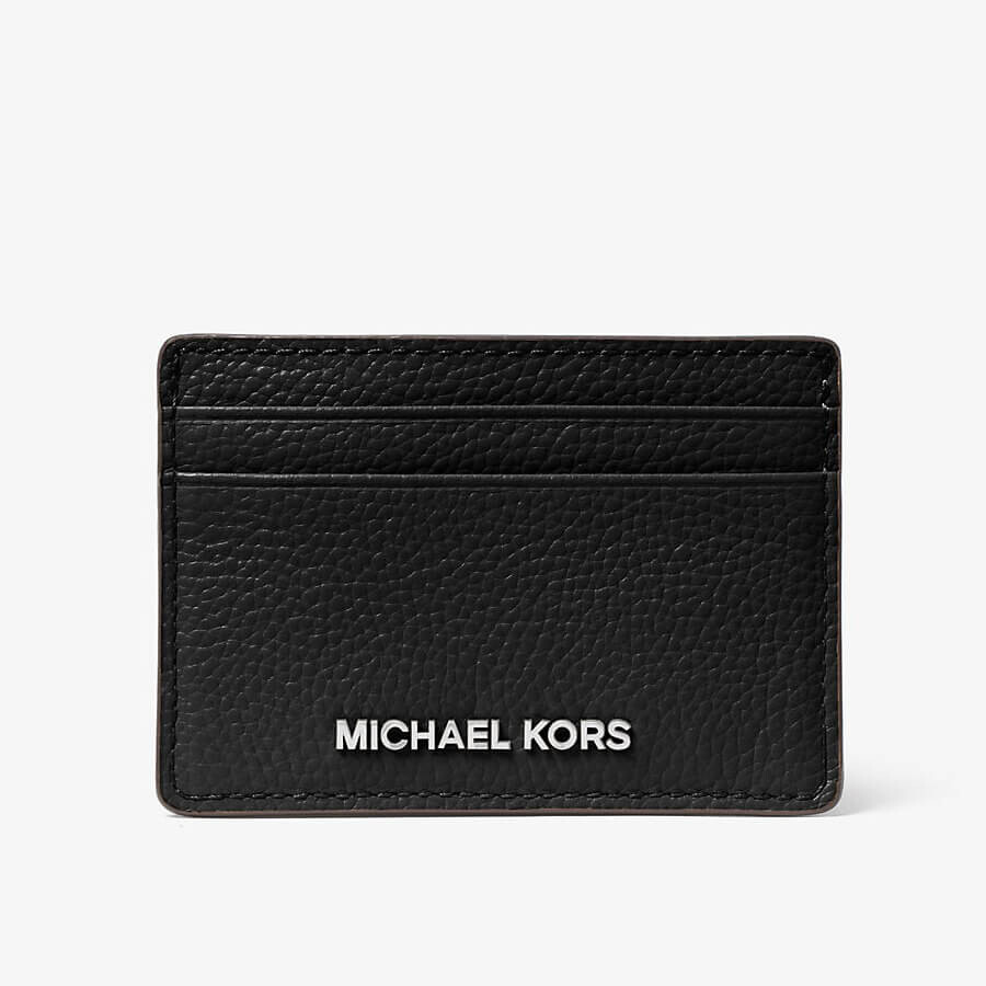 

Визитница Michael Michael Kors Pebbled Leather, черный