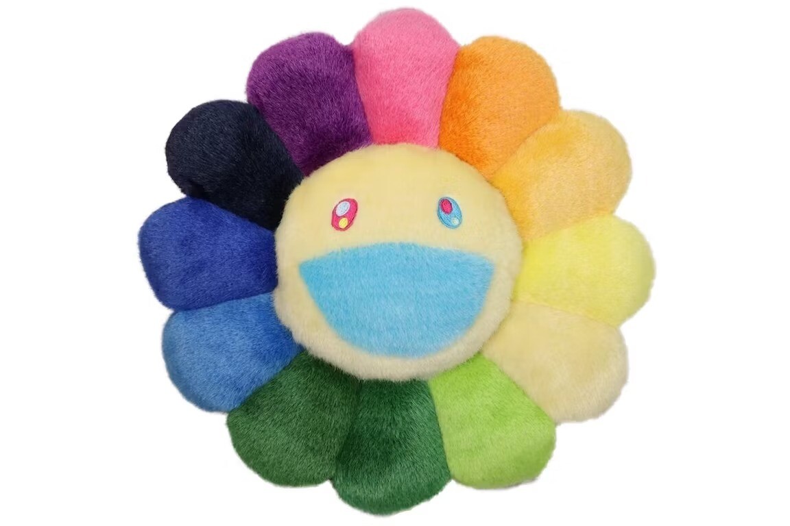

Мягкая плюшевая фигурка Takashi Murakami Flower, 30 см, мультиколор