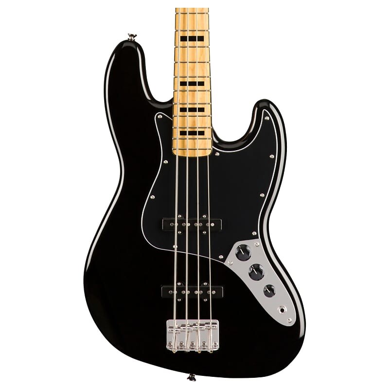 

Squier Classic Vibe '70s Jazz Bass, кленовый гриф, черный