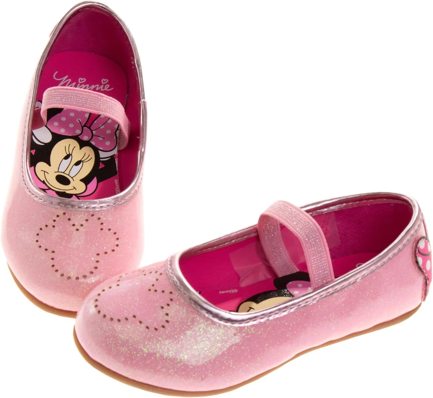 Детские туфли Мэри Джейн для девочек с принтом Disney, Pink