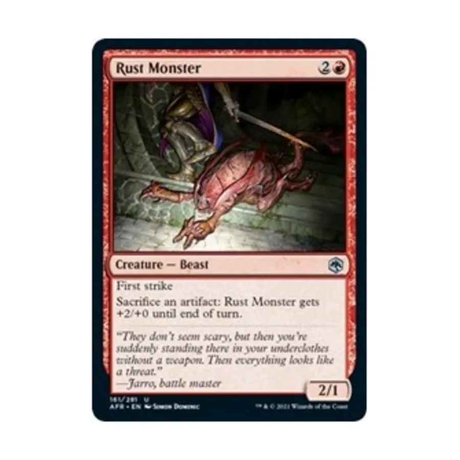 

CCG Ржавый монстр (U), MTG - Adventures in the Forgotten Realms