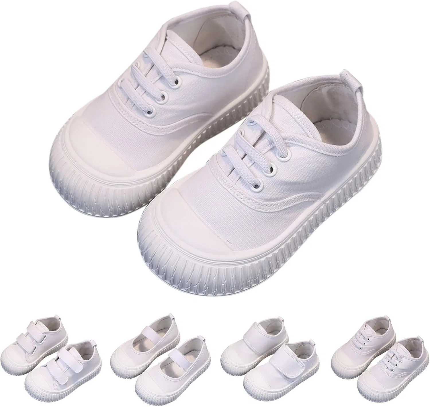 Детские кеды на плоской подошве с принтом Plimsolls — фото 4