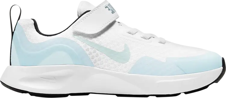 

Кроссовки Nike Wearallday PS 'White Glacier Blue', синий