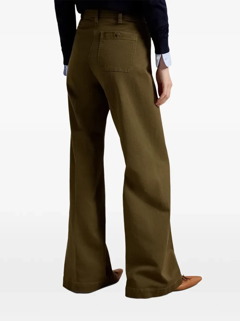 Брюки Beaton Polo Ralph Lauren, зеленый — фото 4